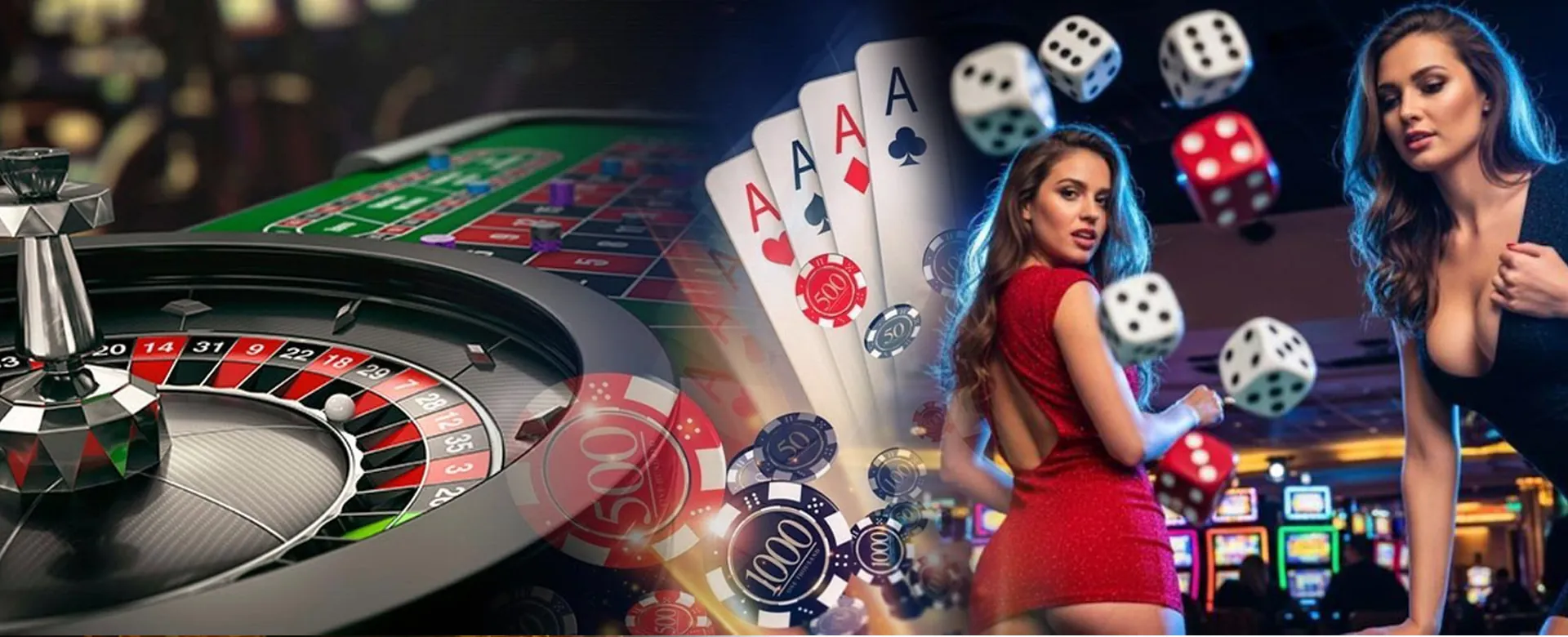 Dynamic Y777 Bet Login Sign Up background with casino games